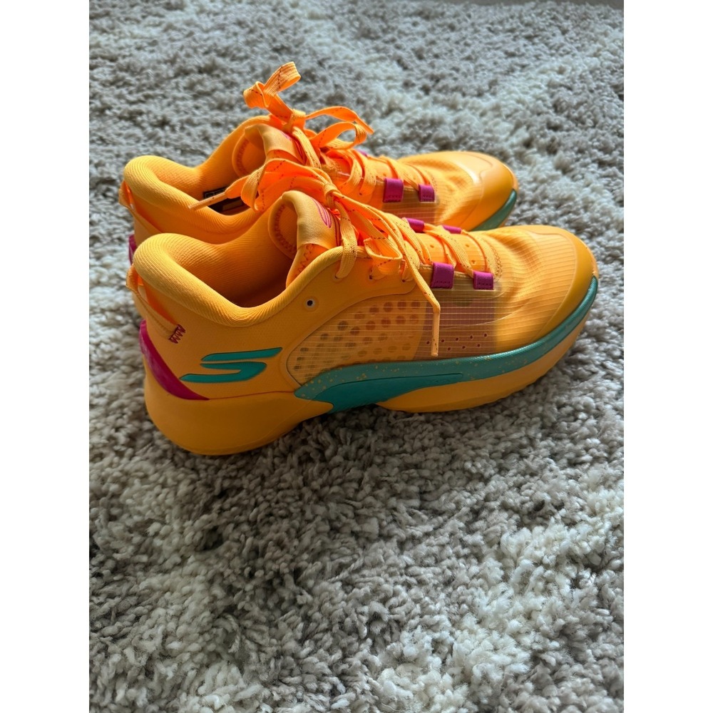 Sketchers SKX RESAGRIP Good Year Men's Orange Athletic Shoe - Size 7‎